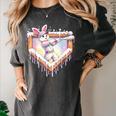 Kids Happy Easter Bunny Playing Baseball Boy Ice Cream Drip Women's Comfort Colors T-Shirt Pepper Kids Happy Easter Bunny Playing Baseball Boy Ice Cream Drip Women's Comfort Colors T-Shirt Pepper