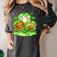 Kids St Patricks Day Shamrock Basketball Baseball Football Women's Comfort Colors T-Shirt Pepper Kids St Patricks Day Shamrock Basketball Baseball Football Women's Comfort Colors T-Shirt Pepper