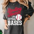 Kids Stealing Hearts Cute Baseball Boys Women's Comfort Colors T-Shirt Pepper