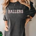 Kinda Busy Raising Ballers Funny Baseball Mom Mother's Day Women's Comfort Colors T-Shirt Pepper Kinda Busy Raising Ballers Funny Baseball Mom Mother's Day Women's Comfort Colors T-Shirt Pepper