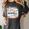 Loud & Proud Baseball Mom Women Women's Comfort Colors T-Shirt Pepper