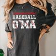 Loud And Proud Baseball G'Ma Baseball Mom Women's Comfort Colors T-Shirt Pepper