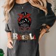 Loud And Proud Baseball Mom Women's Comfort Colors T-Shirt Pepper