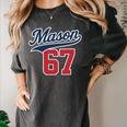 Mason 67 Jersey Baseball Men Women Boys Girls Number 6 7 Women's Comfort Colors T-Shirt Pepper Mason 67 Jersey Baseball Men Women Boys Girls Number 6 7 Women's Comfort Colors T-Shirt Pepper