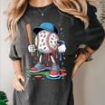 Melting Slime Sprinkle Baseball Mascot With Bat Women's Comfort Colors T-Shirt Pepper Melting Slime Sprinkle Baseball Mascot With Bat Women's Comfort Colors T-Shirt Pepper