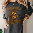 Missoula Mudweasels Retro Minor League Baseball Women's Comfort Colors T-Shirt Pepper