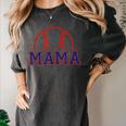 Mom Of Rookie 1st Birthday Baseball Boy Family Matching Women's Comfort Colors T-Shirt Pepper Mom Of Rookie 1st Birthday Baseball Boy Family Matching Women's Comfort Colors T-Shirt Pepper