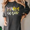 Mom Of Both Softball Baseball Mom Premium Women's Comfort Colors T-Shirt Pepper