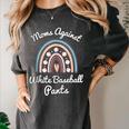 Moms Against Baseball Pants Baseball Mom Rainbow Women's Comfort Colors T-Shirt Pepper Moms Against Baseball Pants Baseball Mom Rainbow Women's Comfort Colors T-Shirt Pepper