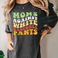 Moms Against Baseball Pants Retro Baseball Mom Women's Comfort Colors T-Shirt Pepper Moms Against Baseball Pants Retro Baseball Mom Women's Comfort Colors T-Shirt Pepper