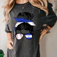 Nicaraguan Baseball Mom Nicaragua Flag Baseball Girl Women's Comfort Colors T-Shirt Pepper Nicaraguan Baseball Mom Nicaragua Flag Baseball Girl Women's Comfort Colors T-Shirt Pepper