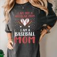 I Am Not a Regular Mom I Am a Baseball Mom Women's Comfort Colors T-Shirt Pepper