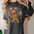 Oh Snap Gingerbread 67 Meme Baseball Christmas Xmas Women's Comfort Colors T-Shirt Pepper