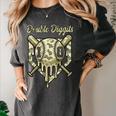 Old School Camo Baseball Drip Double Digits 10th Birthday Women's Comfort Colors T-Shirt Pepper