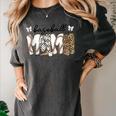 Preppy Baseball Mama Coquette Bow Game Day Mom Mother Women's Comfort Colors T-Shirt Pepper Preppy Baseball Mama Coquette Bow Game Day Mom Mother Women's Comfort Colors T-Shirt Pepper