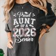 Proud Aunt Of A 2026 Senior Baseball Graduate Women's Comfort Colors T-Shirt Pepper