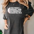 Proud Baseball Mom Essential Oils Meme For Oils Mom Women's Comfort Colors T-Shirt Pepper Proud Baseball Mom Essential Oils Meme For Oils Mom Women's Comfort Colors T-Shirt Pepper