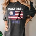 Proud Baseball MOM USA American Flag Family Game Day Women's Comfort Colors T-Shirt Pepper Proud Baseball MOM USA American Flag Family Game Day Women's Comfort Colors T-Shirt Pepper
