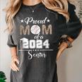 Proud Mom Of a 2024 Senior Class Of 2024 Baseball Mom Women's Comfort Colors T-Shirt Pepper Proud Mom Of a 2024 Senior Class Of 2024 Baseball Mom Women's Comfort Colors T-Shirt Pepper
