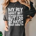 Proud Sassy Baseball Mom Women's Comfort Colors T-Shirt Pepper Proud Sassy Baseball Mom Women's Comfort Colors T-Shirt Pepper