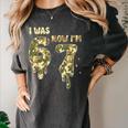 Retro I Was 6 Now I'm 7 Camo 67 Ice Cream Drip Baseball Women's Comfort Colors T-Shirt Pepper