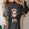 Retro Baseball Mom Mama Baseball Life Softball Life Game Day Women's Comfort Colors T-Shirt Pepper Retro Baseball Mom Mama Baseball Life Softball Life Game Day Women's Comfort Colors T-Shirt Pepper