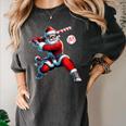 Santa Baseball Six Seven 6 7 Meme Christmas Men Boys Player Women's Comfort Colors T-Shirt Pepper