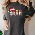 Santa Bruh Baseball Christmas Xmas Meme Pajamas Family Women's Comfort Colors T-Shirt Pepper Santa Bruh Baseball Christmas Xmas Meme Pajamas Family Women's Comfort Colors T-Shirt Pepper