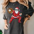 Santa Playing Baseball Baseball Lover Baseballer Xmas Women's Comfort Colors T-Shirt Pepper Santa Playing Baseball Baseball Lover Baseballer Xmas Women's Comfort Colors T-Shirt Pepper