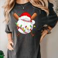 Santa Sports For Men Boys Christmas Baseball Player Women's Comfort Colors T-Shirt Pepper Santa Sports For Men Boys Christmas Baseball Player Women's Comfort Colors T-Shirt Pepper