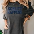 Schlitt Happens NY Bronx I Heart Baseball Apparel Women's Comfort Colors T-Shirt Pepper