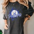 School Spirit Panthers Panther Pride Baseball Mom For Women Women's Comfort Colors T-Shirt Pepper