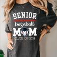 Senior Baseball Mom 2024 Senior Mom Class Of 2024 Baseball Women's Comfort Colors T-Shirt Pepper Senior Baseball Mom 2024 Senior Mom Class Of 2024 Baseball Women's Comfort Colors T-Shirt Pepper