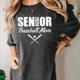 Senior Baseball Mom 2024 Team Parent Helper Class Of 2024 Women's Comfort Colors T-Shirt Pepper