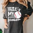 My Senior Baseball Senior Mom 2026 Baseball Senior Mama Women's Comfort Colors T-Shirt Pepper