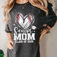 Senior Mom Class Of 2026 Baseball Graduation Heart Women's Comfort Colors T-Shirt Pepper Senior Mom Class Of 2026 Baseball Graduation Heart Women's Comfort Colors T-Shirt Pepper