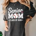 Senior Mom Class Of 2026 Baseball Retro Mom Graduation 2026 Women's Comfort Colors T-Shirt Pepper Senior Mom Class Of 2026 Baseball Retro Mom Graduation 2026 Women's Comfort Colors T-Shirt Pepper