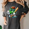 Shamrock Baseball St Patrick's Day Kids Boys Toddlers Premium Tri-Blend Women's Comfort Colors T-Shirt Pepper