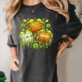 Shamrock Basketball Baseball Drip St Patrick's Day Boys Men Women's Comfort Colors T-Shirt Pepper Shamrock Basketball Baseball Drip St Patrick's Day Boys Men Women's Comfort Colors T-Shirt Pepper