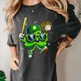 Shamrock Lucky Clover Baseball Patricks Day Family Matching Women's Comfort Colors T-Shirt Pepper Shamrock Lucky Clover Baseball Patricks Day Family Matching Women's Comfort Colors T-Shirt Pepper