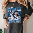 Shohei Ohtani 2025 Los Angeles Baseball Champions MLBPA Women's Comfort Colors T-Shirt Pepper Shohei Ohtani 2025 Los Angeles Baseball Champions MLBPA Women's Comfort Colors T-Shirt Pepper