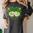 Six Seven 67 Meme Baseball Coquette Bow St Patrick's Day Women's Comfort Colors T-Shirt Pepper Six Seven 67 Meme Baseball Coquette Bow St Patrick's Day Women's Comfort Colors T-Shirt Pepper