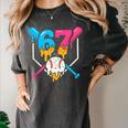 Six Seven Baseball Ice Cream Drip Cool 67 Gen Alpha Slang Women's Comfort Colors T-Shirt Pepper Six Seven Baseball Ice Cream Drip Cool 67 Gen Alpha Slang Women's Comfort Colors T-Shirt Pepper