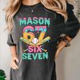 Six Seven Meme Mason Ice Cream Drip Baseball Number 67 Women's Comfort Colors T-Shirt Pepper Six Seven Meme Mason Ice Cream Drip Baseball Number 67 Women's Comfort Colors T-Shirt Pepper