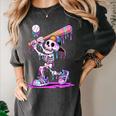 Skeleton Baseball Drip Boys Youth Kids Halloween Women's Comfort Colors T-Shirt Pepper Skeleton Baseball Drip Boys Youth Kids Halloween Women's Comfort Colors T-Shirt Pepper