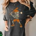 Skeleton Baseball Player Costume Halloween Men Boys Women's Comfort Colors T-Shirt Pepper Skeleton Baseball Player Costume Halloween Men Boys Women's Comfort Colors T-Shirt Pepper