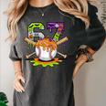 Spooky Halloween Baseball Ice Cream Dripping Six Seven 6 7 Women's Comfort Colors T-Shirt Pepper