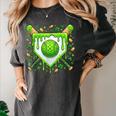 St Patrick Day Baseball Drip Ice Cream Boys Men Women's Comfort Colors T-Shirt Pepper St Patrick Day Baseball Drip Ice Cream Boys Men Women's Comfort Colors T-Shirt Pepper