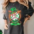 St Patrick Day Baseball Drip Ice Cream Kids Boys Men Women's Comfort Colors T-Shirt Pepper St Patrick Day Baseball Drip Ice Cream Kids Boys Men Women's Comfort Colors T-Shirt Pepper