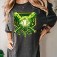 St Patrick's Day Baseball Boys Ice Cream Drip Youth Kids Women's Comfort Colors T-Shirt Pepper